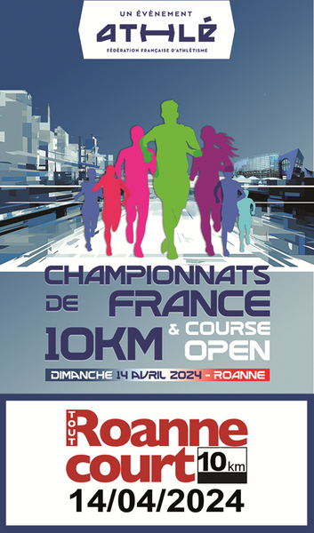 Championnat de France du 10km à Roanne