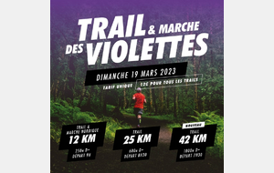 Trail des violettes à Louviers (27) Challenge Run'Eure