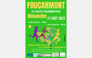 Les foulées Foucarmontaises