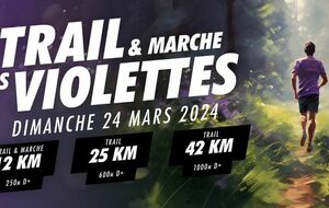 Trail des violettes à Louviers