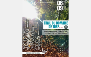 Trail du domaine de Torf à Campigny