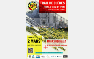 Trail des iraiductibles à Clères