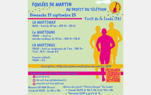 Foulées de Martin à la Londe